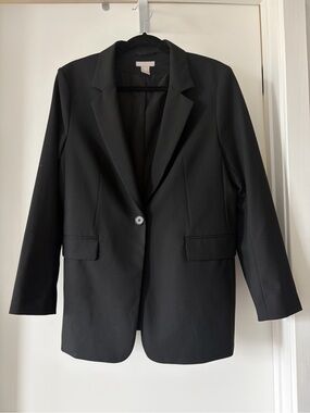 H&M Black Women's Tailored Blazer